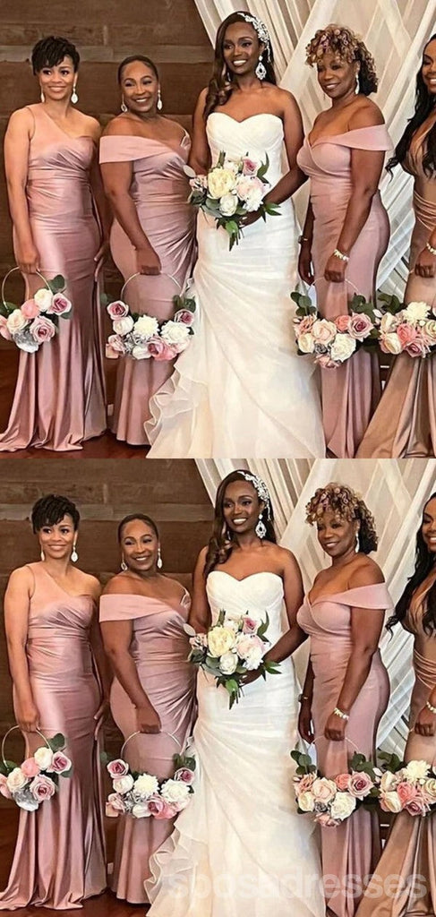 Sexy Mermaid Off Shoulder Maxi Long Bridesmaid Dresses For Wedding Party,WG1849