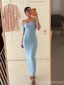 Sexy Blue Mermaid Off Shoulder Long Party Prom Dresses Ideas,Evening Gowns,13880