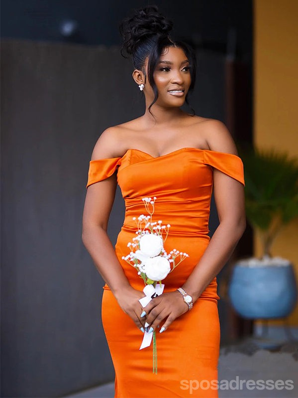 Mismatched Mermaid Maxi Long Bridesmaid Dresses For Wedding,WG1794