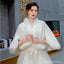 Evening Gown Warm Long Wraps&Shawls, Wedding Bride Fur Shawls,WS03