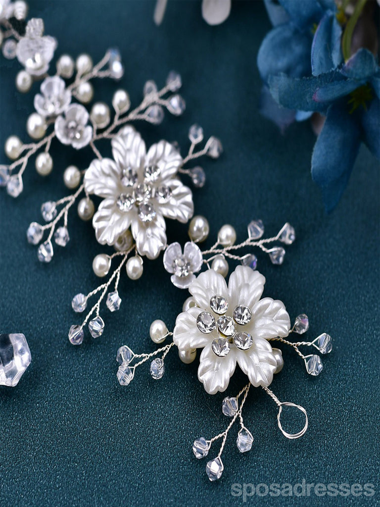 Sparkly Luxury Ladies Rhinestone Side Hair Accessories for Women, HP295