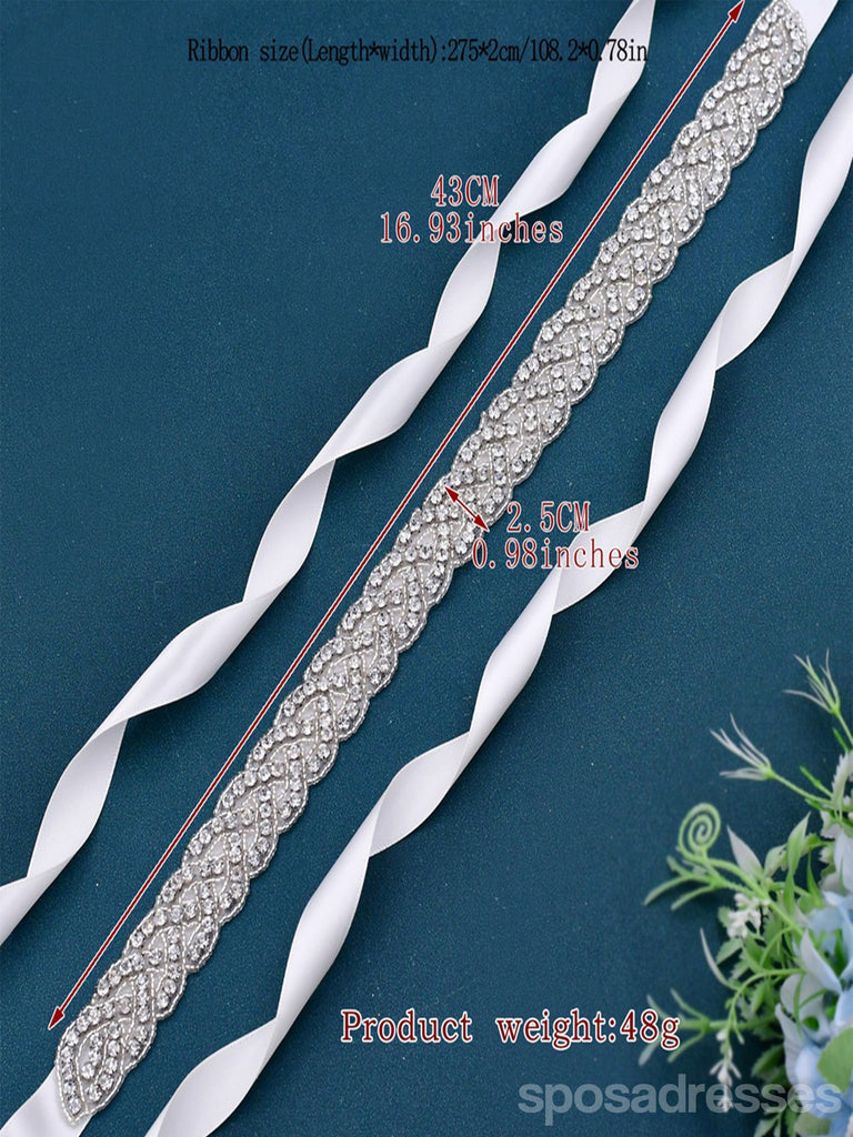 Gorgeous Beaded Luxury Brides Sash For Wedding,S216