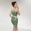 High Neck Heavily Beaded Mermaid Long Evening Prom Dresses, Evening Party Prom Dresses, 12007
