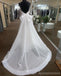 Spaghetti Straps Lace Mermaid Organza Cheap Wedding Dresses Online, Cheap Bridal Dresses, WD640