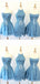 Short Blue Cheap Short Homecoming Dresses Online, Cheap Short Prom Dresses, CM836