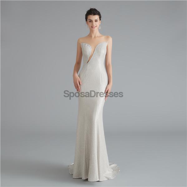 Jewel Sexy Beaded Mermaid Evening Prom Dresses, Evening Party Prom Dresses, 12117