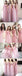 Pink Lace Tulle Long Bridesmaid Dresses, Cheap Bridesmaid Dresses, BD002
