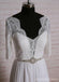 Long Sleeves Lace Cheap Beach Wedding Dresses Online, WD378