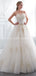 Sweetheart A-line Gold Lace Beaded Cheap Wedding Dresses Online, Cheap Bridal Dresses, WD571