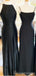 Mismatched Mermaid Black Long Cheap Bridesmaid Dresses Online, WG679