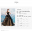 Sweetheart Black Strapless A-line Long Evening Party Prom Dresses, Prom Dresses Stores,12524