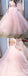 Pink A-line Long Sleeves Jewel Cheap Long Prom Dresses,Evening Party Dresses,12829