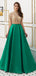 See Through Short Sleeves High Neck Beaded Evening Prom Dresses, Evening Party Prom Dresses, 12080
