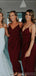 Spaghetti Straps Long Bridesmaid Dresses Online, Cheap Bridesmaids Dresses, WG730