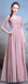 Chiffon Long Mismatched Dusty Pink Cheap Bridesmaid Dresses Online, WG509