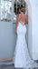 Sexy Backless Off White Mermaid Evening Prom Dresses, Cheap Custom Sweet 16 Dresses, 18495