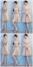 Mismatched Short Lace Cheap Custom Bridesmaid Dresses Online, WG501