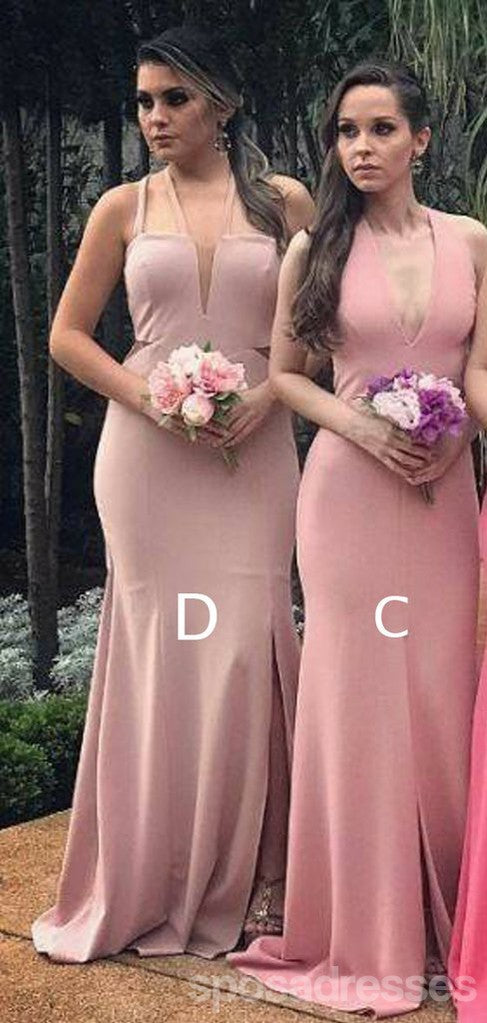 Mismatched Long Mermaid Sexy Cheap Bridesmaid Dresses Online, WG572