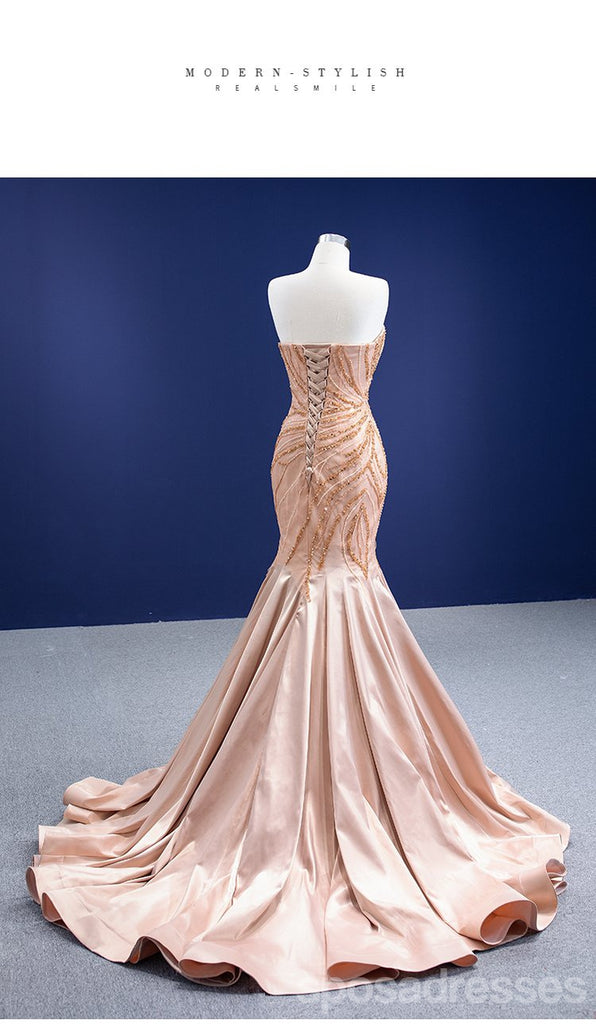 Sparkly Mermaid Sweetheart Beading Long Party Prom Dresses Online,12561