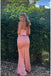Sexy Pink Mermaid Sweetheart Cheap Long Bridesmaid Dresses,WG1498