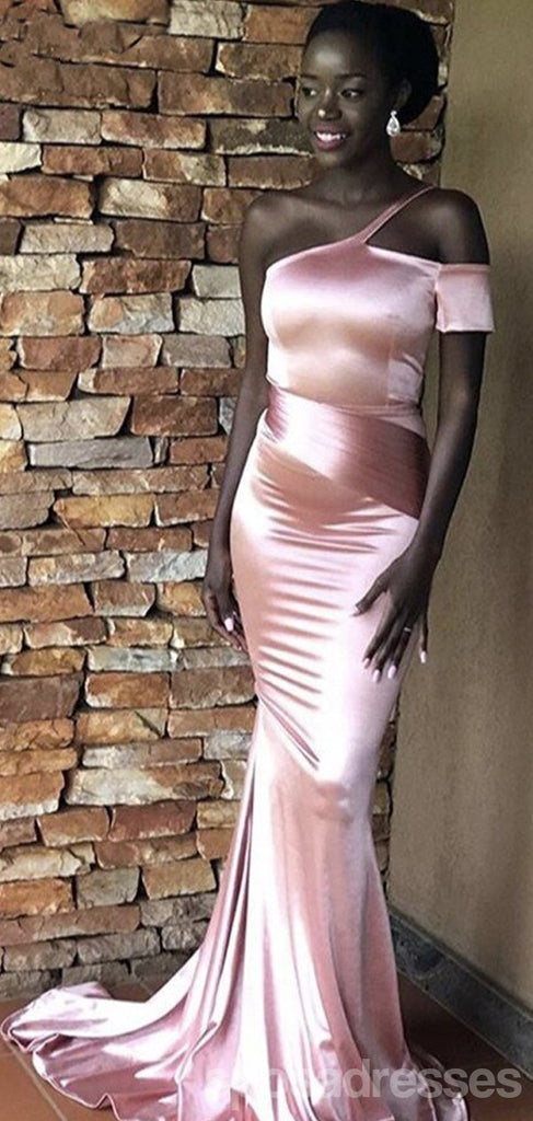 Mismatched Mermaid Sleeveless Cheap Long Bridesmaid Dresses Online, WG917