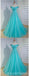 Sparkly Blue A-line Off Shoulder Long Prom Dresses Online, Dance Dresses,12710