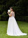 Sexy Beach See Through A line Wedding Dresses Online, WD407