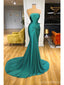 Green Mermaid Sweetheart Cheap Long Prom Dresses,Evening Party Dresses,12901