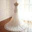 Lace Mermaid Long Custom Cheap Custom Wedding Dresses, WD306
