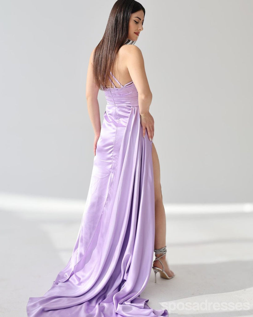 Sexy Mermaid Side Slit Maxi Long Bridesmaid Dresses For Wedding Party,WG1838