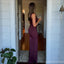 Sexy Purple Mermaid One Shoulder Long Party Prom Dresses Ideas,Evening Gowns,13818