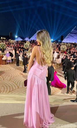 Sexy Pink Mermaid Sweetheart Long Party Prom Dresses Ideas,Evening Gowns,13905