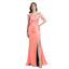 Mismatched Coral Mermaid Cheap Bridesmaid Dresses Online, WG1082