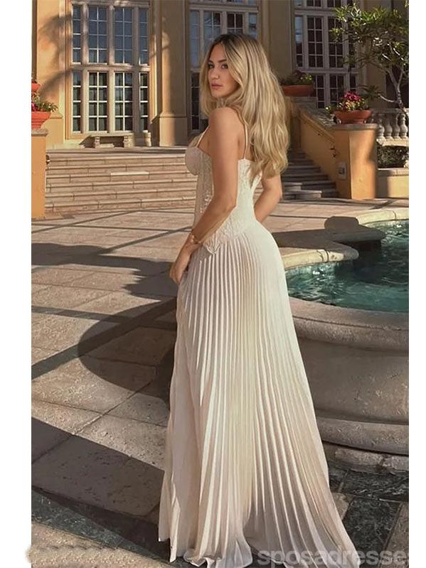 Sexy A-line Spaghetti Straps Long Party Prom Dresses To Impress,Evening Gowns,13923