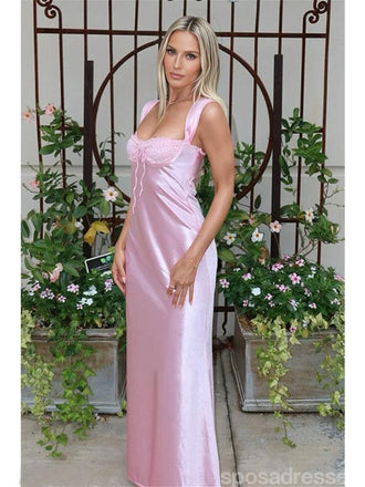 Sexy Pink Mermaid Maxi Long Party Prom Dresses Ideas,Evening Gowns,13912