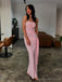 Sexy Pink Mermaid Strapless Long Party Prom Dresses Ideas,Evening Gowns,13819