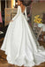 Elegant A-line V-neck Long Sleeves Maxi Long Handmade Lace Wedding Dresses,WD820