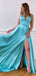 Querida pescoço ouro lantejoulas uma linha barato longo Evening Prom Dresses, Evening Party Prom Dresses, 12350