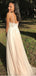 Sweetheart Neck Gold Sequin A-line Vestidos largos baratos del baile de fin de curso de la tarde, vestidos del baile de fin de curso del partido de tarde, 12350