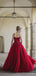 Sweetheart Neck Gold Sequin A-line Vestidos largos baratos del baile de fin de curso de la tarde, vestidos del baile de fin de curso del partido de tarde, 12350