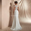 Correas de encaje sirena baratos vestidos de novia en línea, barato vestidos de novia únicos, WD581