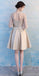 Vestidos de dama de honor baratos baratos de encaje corto mal combinados en línea, WG501