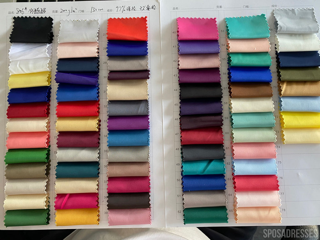 Robes de demoiselle d'honneur longues bretelles spaghetti blanc cassé en ligne, robes de demoiselles d'honneur pas chères, WG728