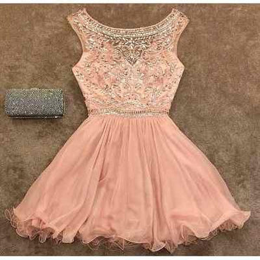 El champán aljofarado Ve a través de vestidos de la fiesta de promoción de regreso Atractivos, CM0011