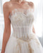 Vestidos de novia baratos con cuentas de una línea de encaje dorado con cuentas en línea, vestidos de novia baratos, WD571