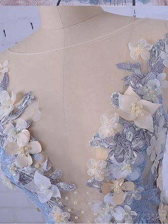 Sexy A-line Tulle Sleeveless Cheap Long Prom Dresses, Sweet 16 Prom Dresses, 12363