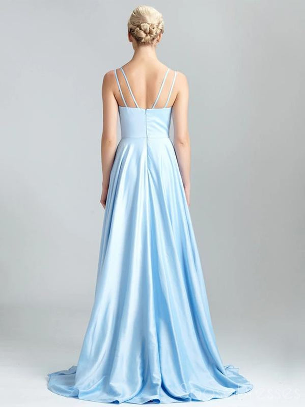 Querida pescoço ouro lantejoulas uma linha barato longo Evening Prom Dresses, Evening Party Prom Dresses, 12350