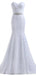 Novia blanco encaje sirena barato vestidos de novia en línea, vestidos de novia de encaje barato, WD468