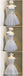 De Manga corta Scoop Escote de Encaje Gris Lindo de Regreso a casa vestidos de fiesta, Vestidos Asequibles a Corto Fiesta de Graduación Dulce 16, Vestidos, Perfecto de Regreso a casa Vestidos de Cóctel, CM337