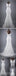 Cordón de la sirena sin mangas elegante trajes de novia del cordón blancos populares, WD0142